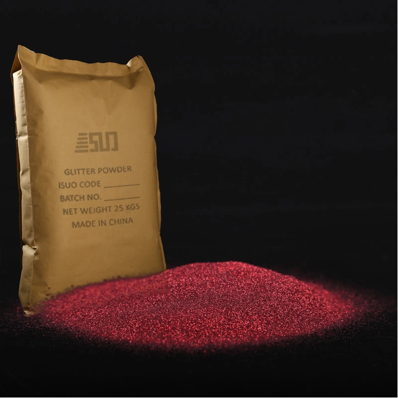 Hurtowa fabryka pigmentów brokatowych Ruby red free BPA