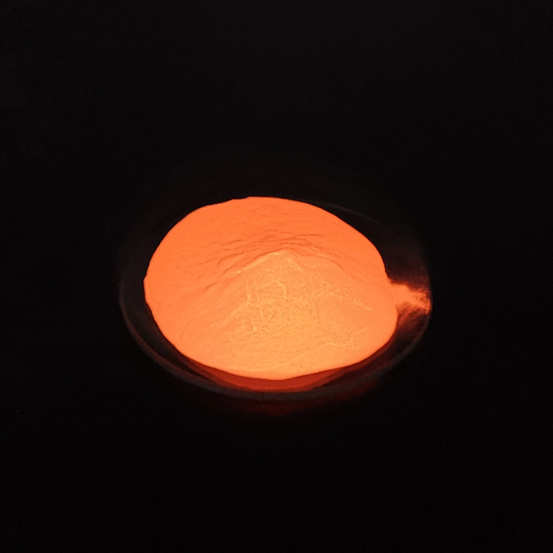 Pigment fotoluminescencyjny o wysokiej jasności fluorescencyjny pomarańczowy