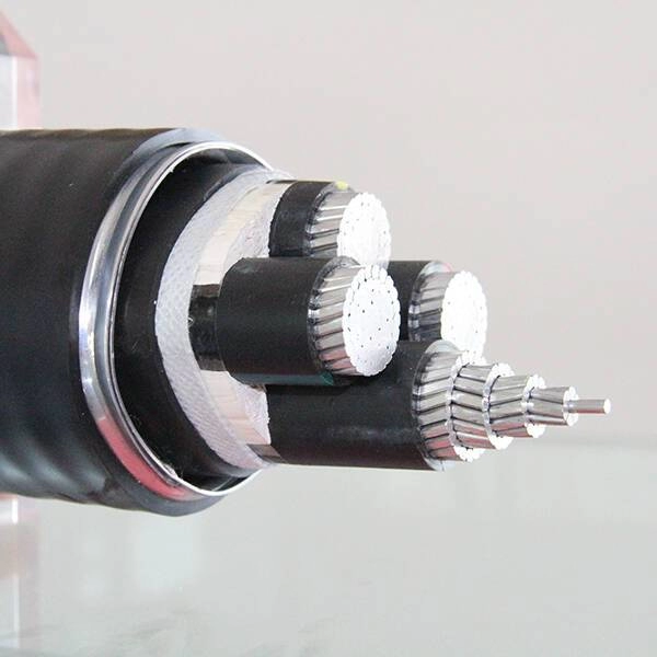 Kabel zasilający miedziany XLPE 3x300mm2