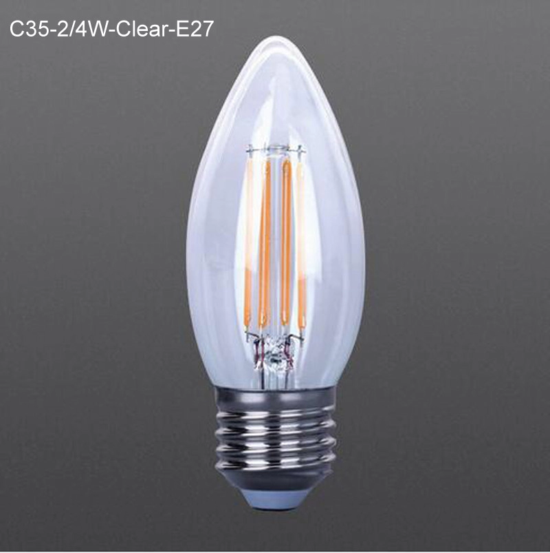 Energooszczędne żarówki Clear LED Filament C35