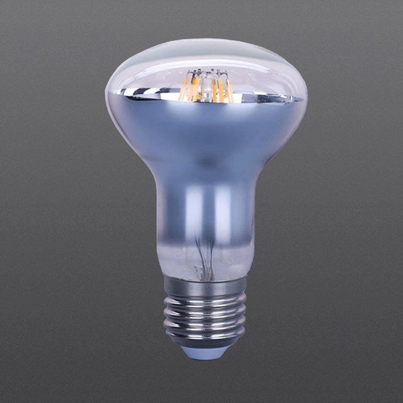 Żarówki z żarnikiem LED R63 odbijają efekt