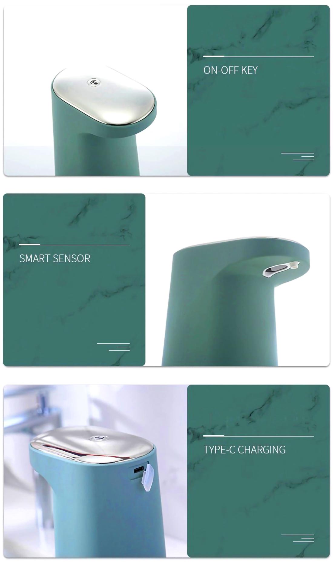 Smart Sensor Liquid Soap Dispenser for Kitchen