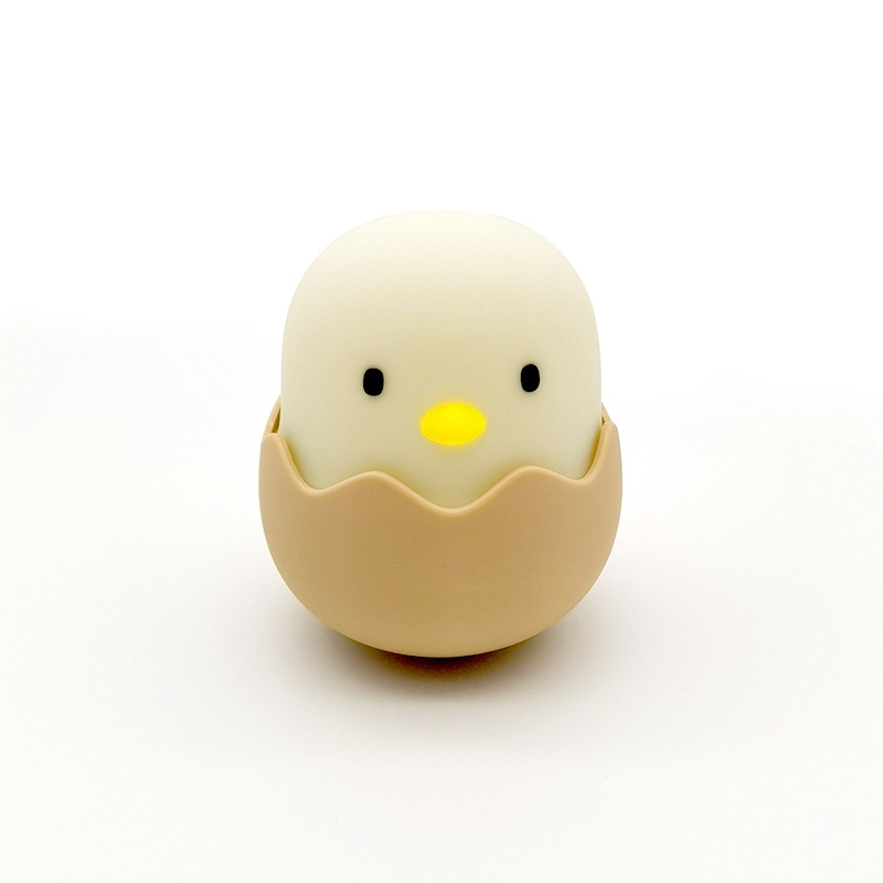 Lampka nocna dla dzieci ze skorupką jajka z czujnikiem dotykowym