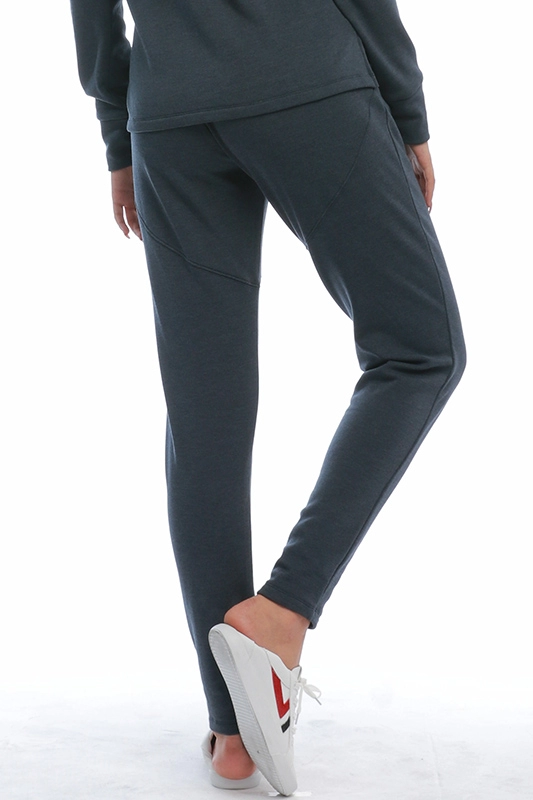 China Factory Casual Basic Slim Elastyczny pas Bez kieszeni Jogger Active Wear Spodnie dresowe dla kobiet
