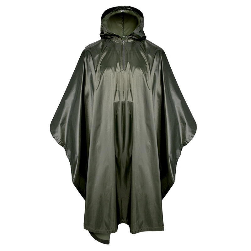 Wodoodporna powłoka wojskowego płaszcza przeciwdeszczowego poncho