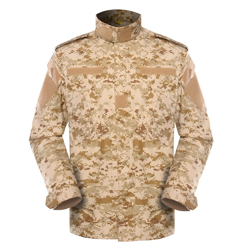 Wojskowy mundur bojowy w kolorze ACU cyfrowy kamuflaż pustynny