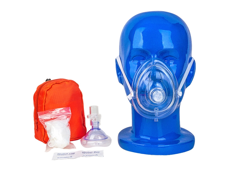 Zestaw nylonowej maski ratowniczej do resuscytacji krążeniowo-oddechowej