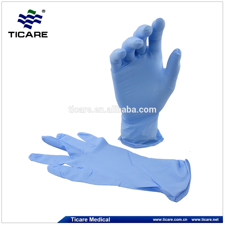 Jednorazowe rękawiczki nitrylowe bez pudru
