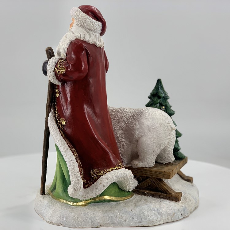 Nordycka figurka Świętego Mikołaja