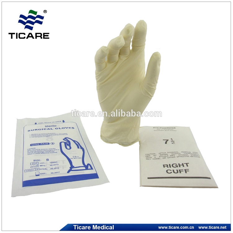 Jednorazowe rękawiczki chirurgiczne lateksowe do badań
