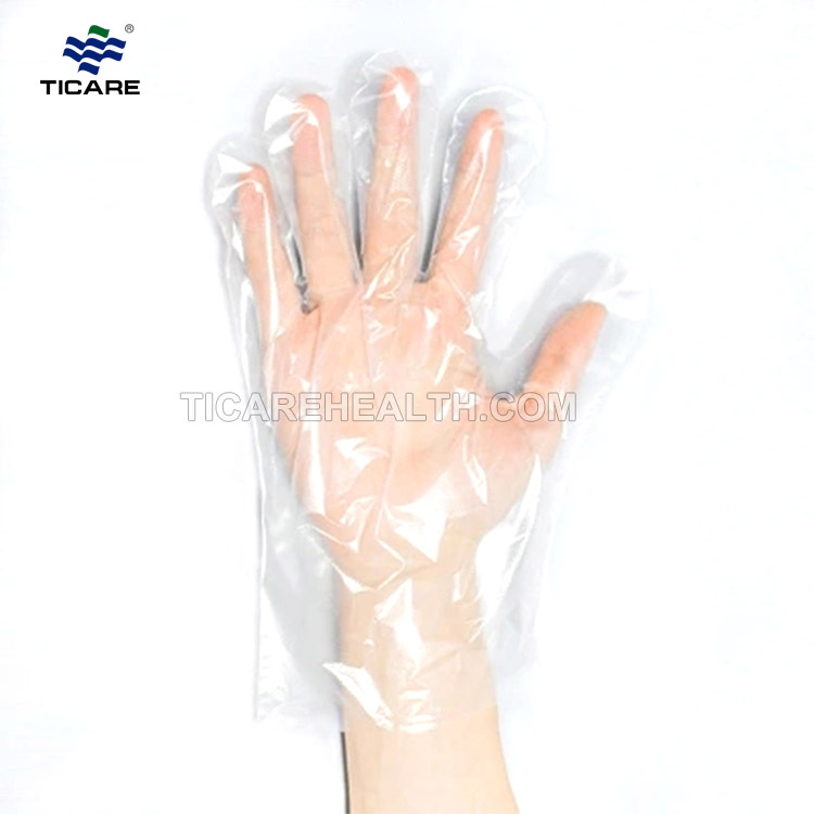 Disposable PE examination Polyethylene gloves