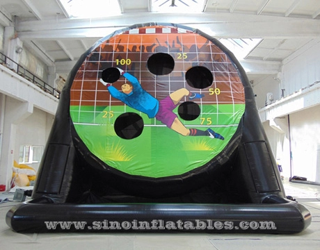 4-metrowa dwustronna gigantyczna nadmuchiwana tarcza do rzutek dla dzieci N dorosłych piłka nożna gry w rzutki rozrywka