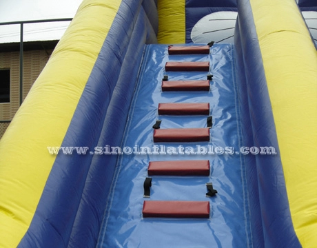 Nadmuchiwana zjeżdżalnia dla dzieci o wysokości 6 metrów z bezołowiowym pcv do zabawy na świeżym powietrzu!