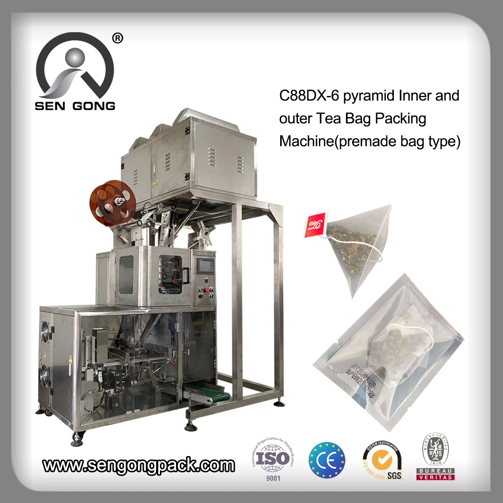 C88DX Producent automatycznych maszyn do pakowania herbaty bioweb (typ worka)