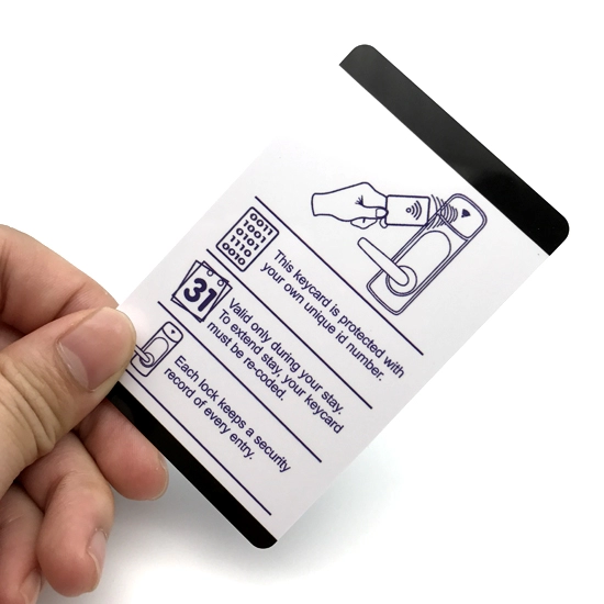 Karta kluczy RFID wysokiej klasy do pokoju hotelowego
