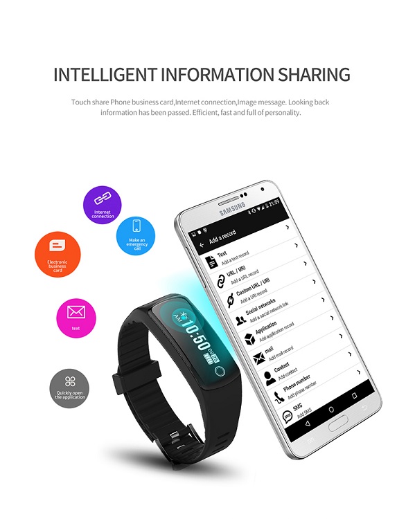 zegarek NFC inteligentny