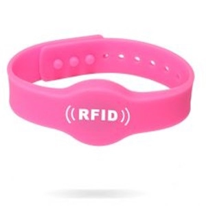 Drukowanie logo Silikonowe opaski na rękę RFID do kontroli dostępu do wydarzeń