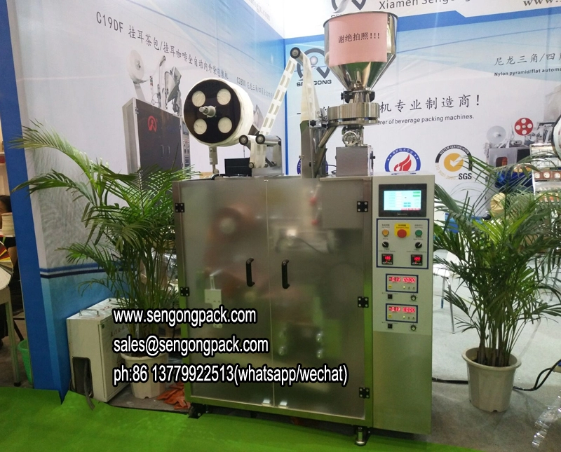 C19D Automatyczna maszyna do pakowania kawy kroplowej na blat