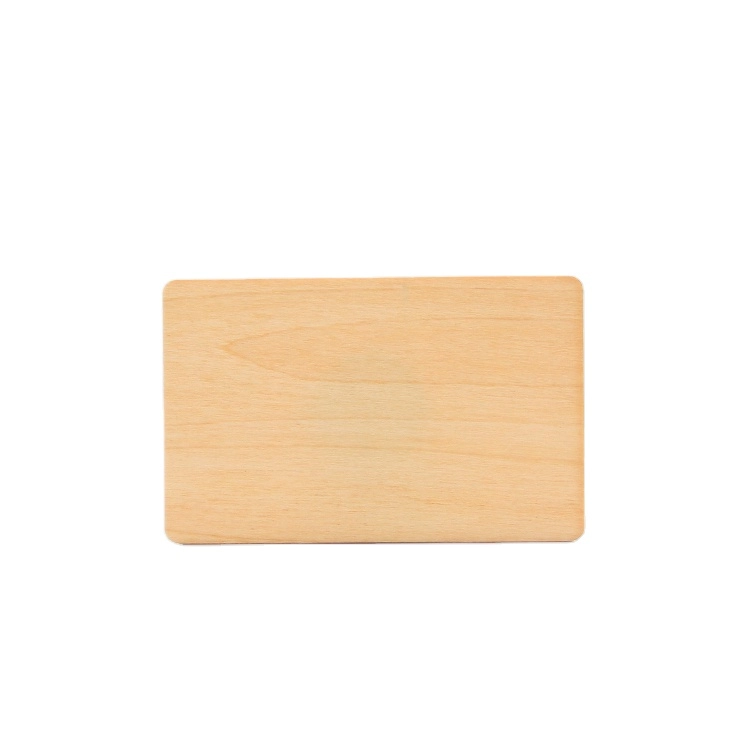 Drewniana biznesowa karta hotelowa RFID Drewniana karta NFC
