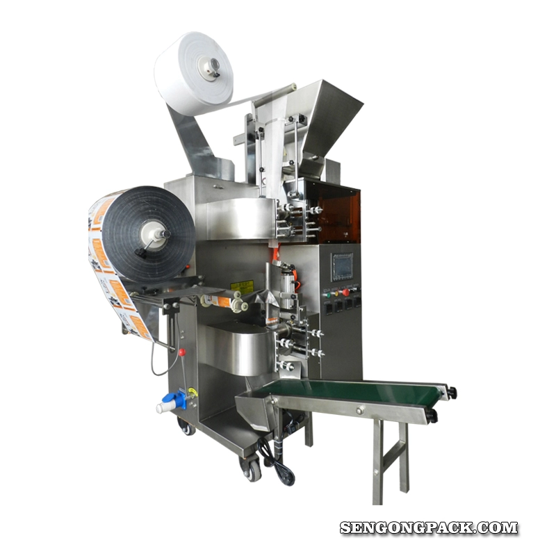 C16 Specjalna automatyczna maszyna do pakowania torebek z herbatą Nepeta, wewnętrzna i zewnętrzna