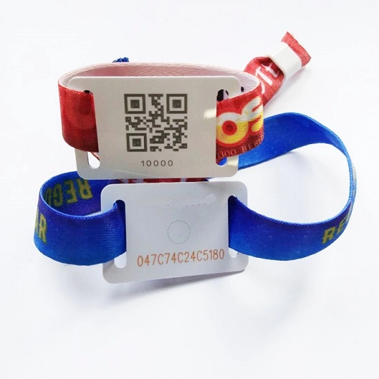 Inteligentne bransoletki tekstylne RFID NFC
