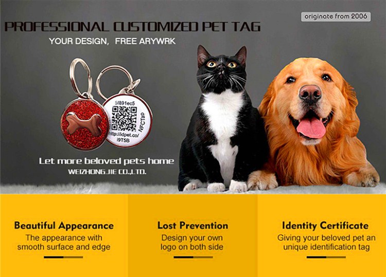 Identyfikatory zwierząt domowych NFC