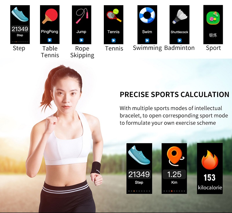zegarek fitness NFC
