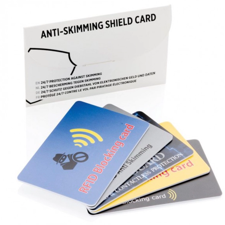 Signal RFID blokujący kartę, chroniący przed skimmingiem, blokujący zabezpieczenie karty kredytowej RFID