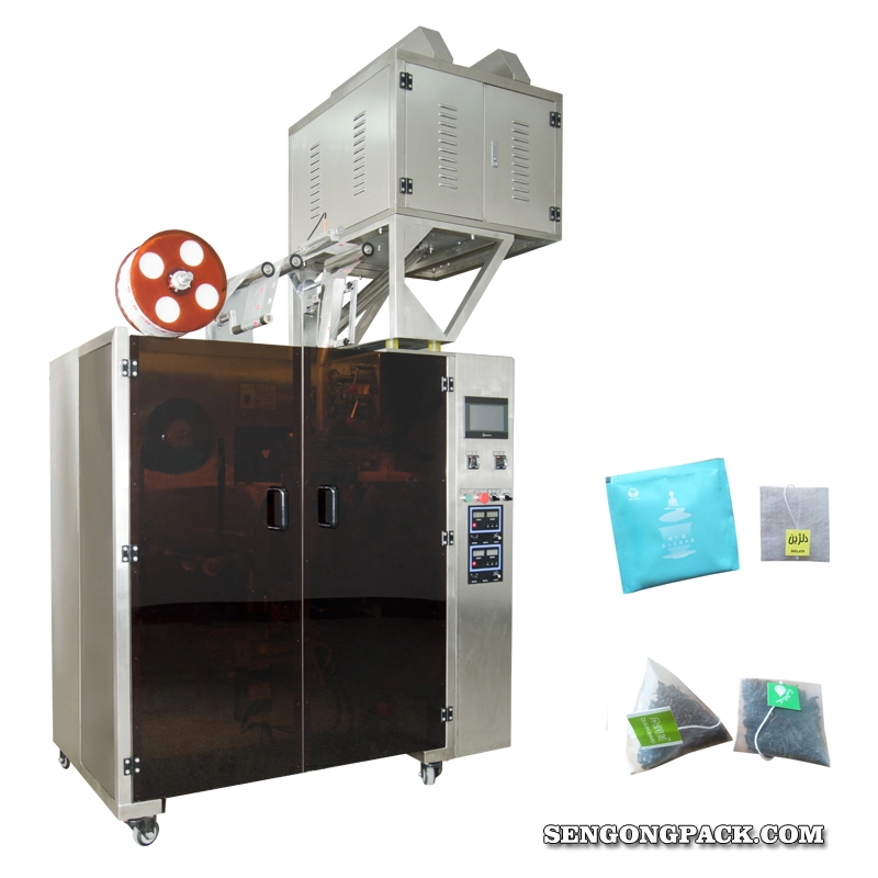 C28DX Automatyczna maszyna do produkcji piramidek/płaskich torebek z herbatą PLA