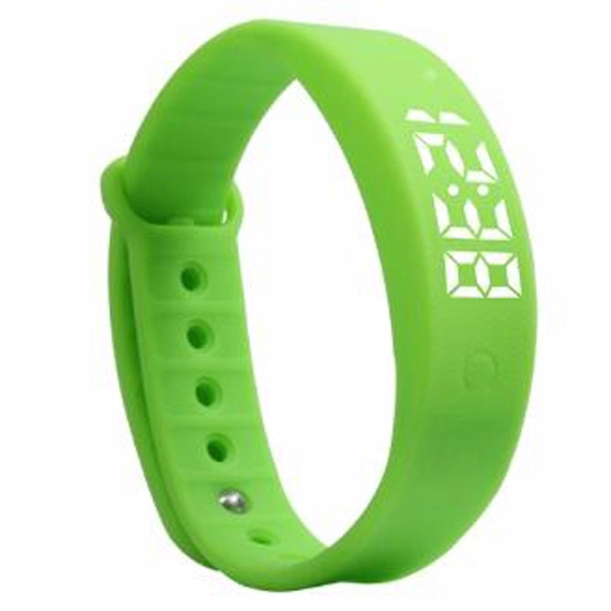 S7 RFID Wodoodporny silikonowy inteligentny zegarek sportowy LED