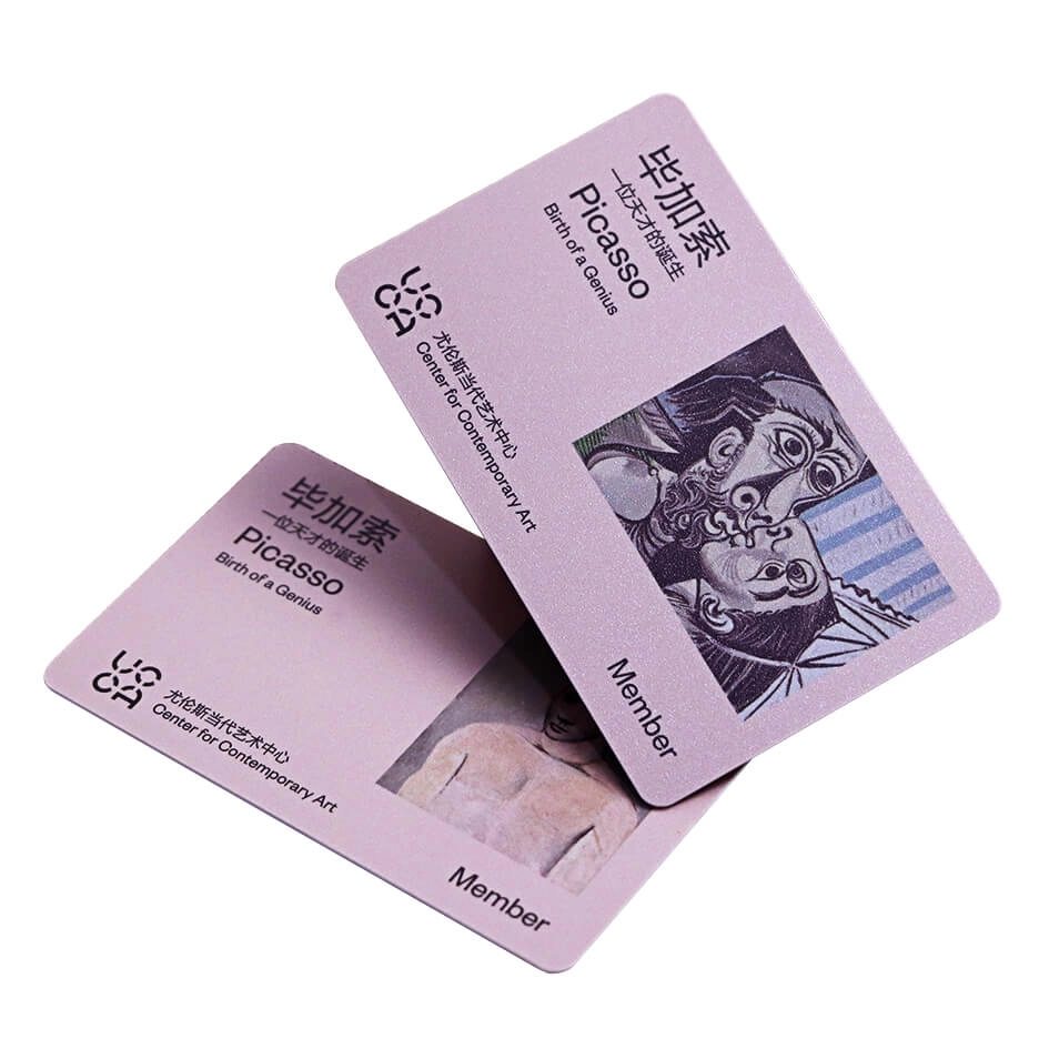 Plastikowe karty członkowskie RFID do zwiedzania muzeum