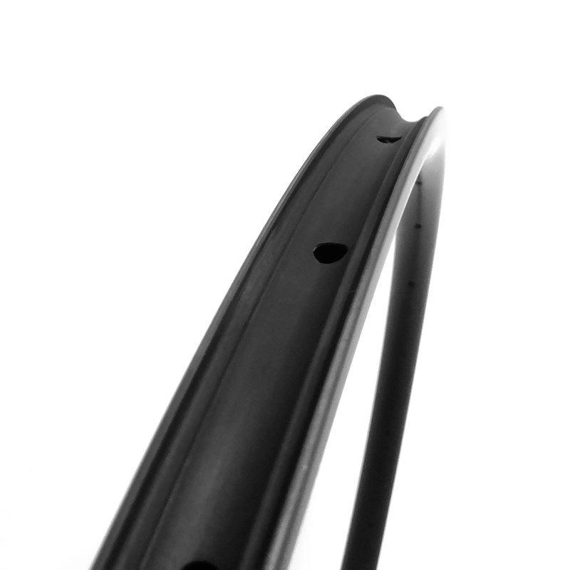 Asymetryczna obręcz z włókna węglowego 29er, bez haczyków, o szerokości 29 mm i głębokości 28 mm, do rowerów szutrowych