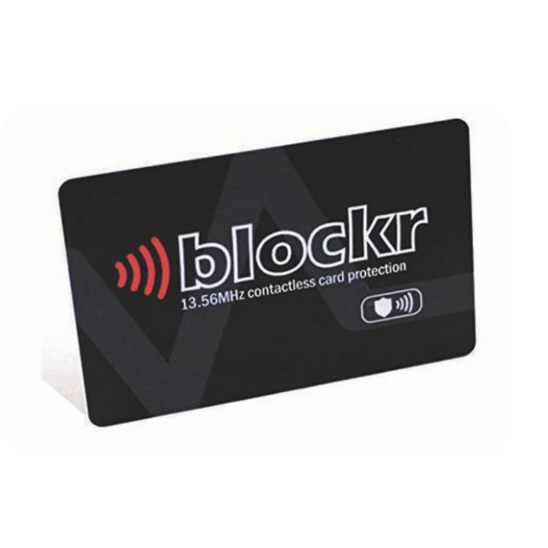 Bezpieczna karta kredytowa RFID 13,56 MHz. Karta blokująca RFID
