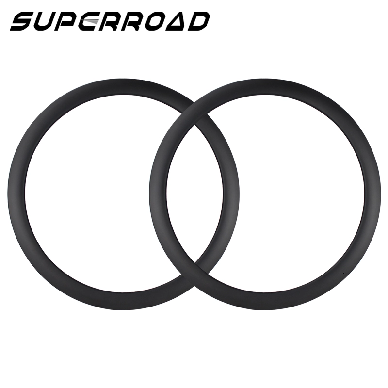 Obręcze karbonowe Superroad 45 mm z offsetem do rowerów szutrowych