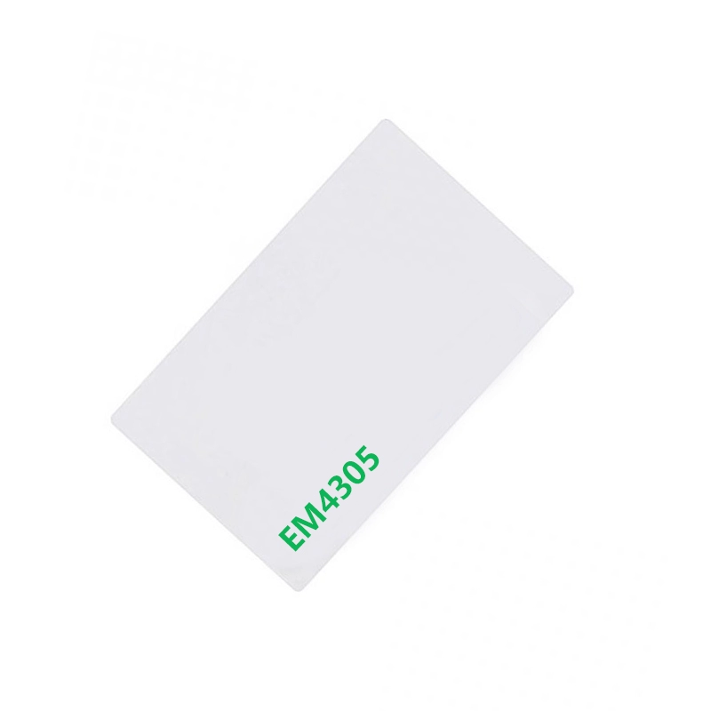 Białe puste karty chipowe RFID 125 kHz EM4305
