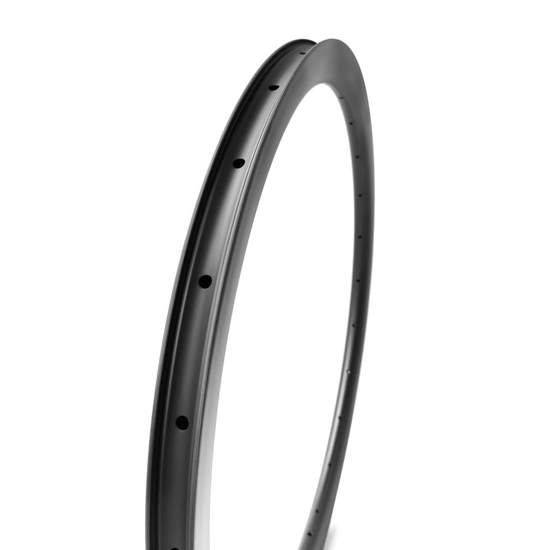 Tarcza rowerowa szutrowa 700c, szerokość wewnętrzna 24 mm, głęboka obręcz z włókna węglowego 39 mm