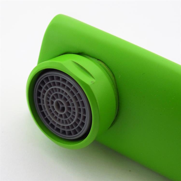 baterie umywalkowe w kolorze zielonym