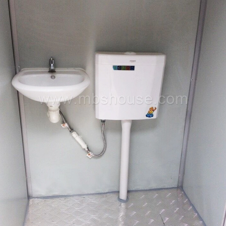 Wysokiej jakości przenośna toaleta zewnętrzna ze stali nierdzewnej
