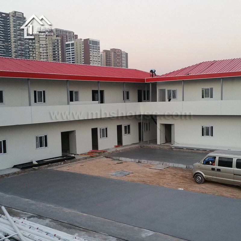 Fabryka w Chinach Modułowy prefabrykowany dom w stylu T na placu budowy