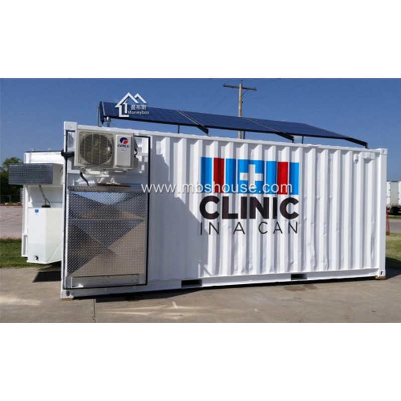 Fabrycznie dostosowany nowoczesny prefabrykowany dom kontenerowy Transform Clinic