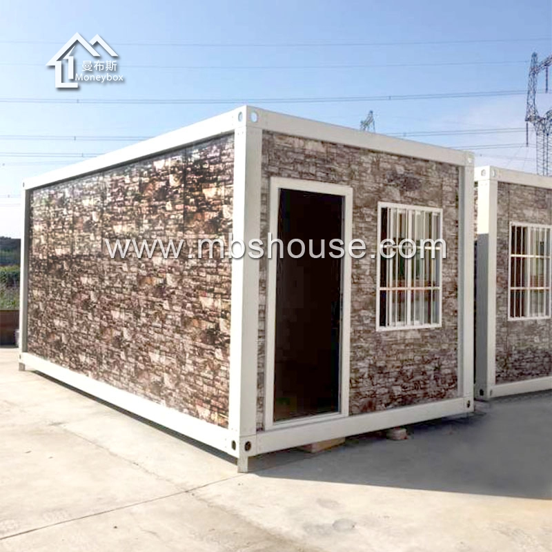 Dostosowane do potrzeb klienta zdejmowane prefabrykowane domy kontenerowe o konstrukcji stalowej