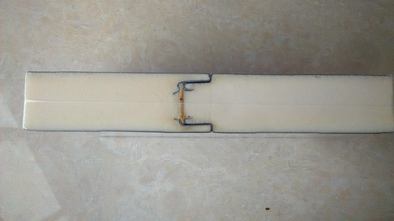 Panel ścienny z poliuretanu typu Sandwich
