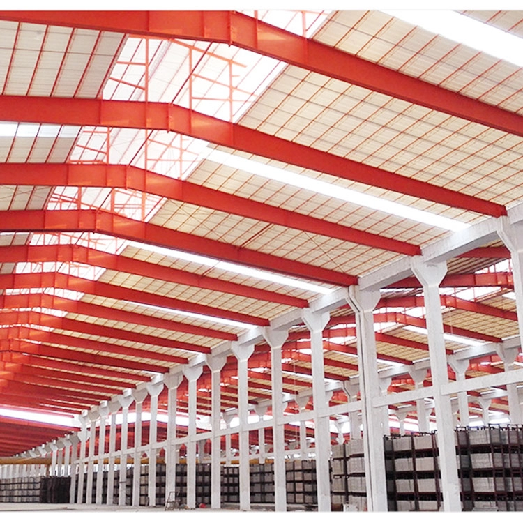 Chiński prefabrykowany magazyn konstrukcji stalowych domów na zamówienie warsztat prefabrykowanych lekkich konstrukcji stalowych