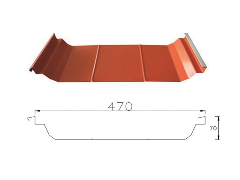 Blacha dachowa typu 470