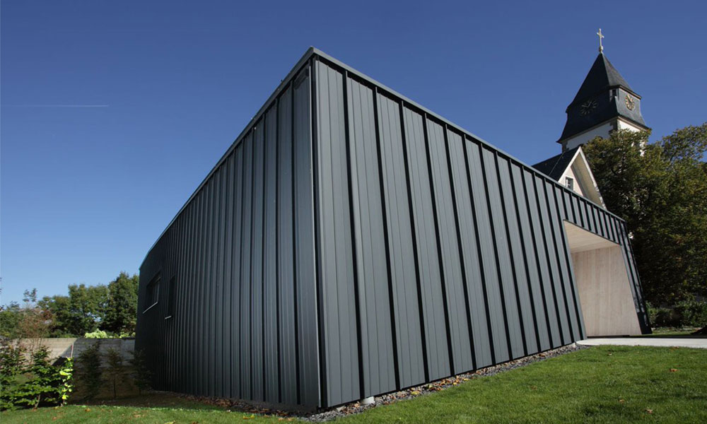 panele aluminiowe do systemów dachowych o dużej rozpiętości