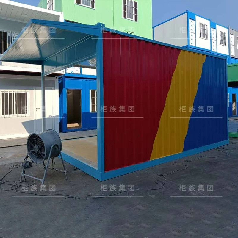 Fabrycznie odnowione sklepy kontenerowe wyprodukowane w Chinach z materiału ocynkowanego