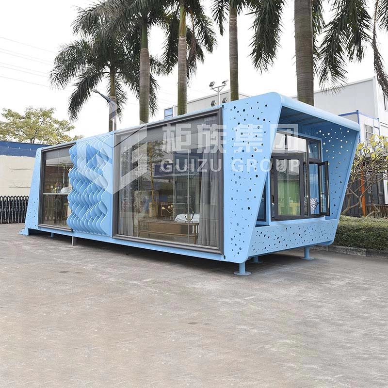 Producent OEM z Chin Prefabrykowany mobilny hotel wykonany z forniru falistego