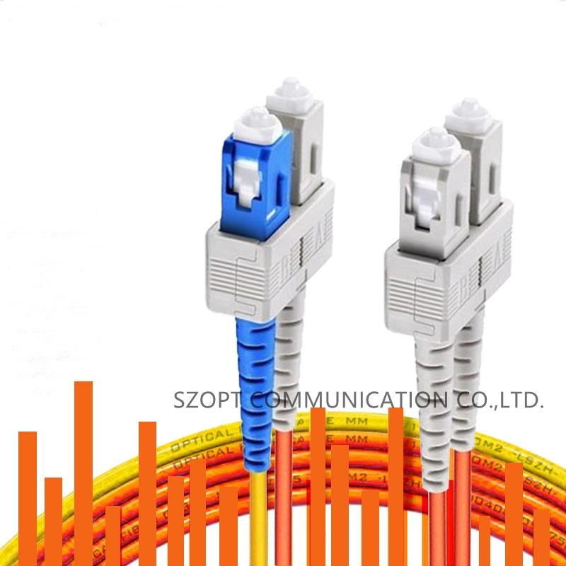 Kable krosowe światłowodowe z kondycjonowaniem trybu SC LC FC ST Simplex Duplex