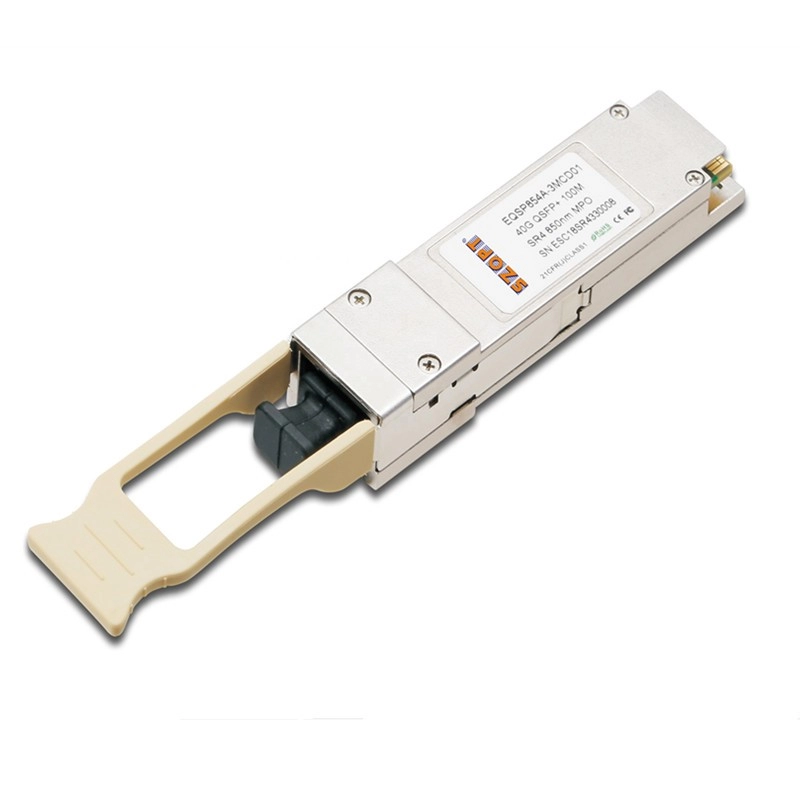 Transceiver optyczny 100GBASE-PSM4 QSFP28 1310nm 500m DOM MTP/MPO SMF