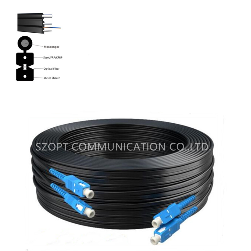 samonośny kabel krosowy typu drop-cord